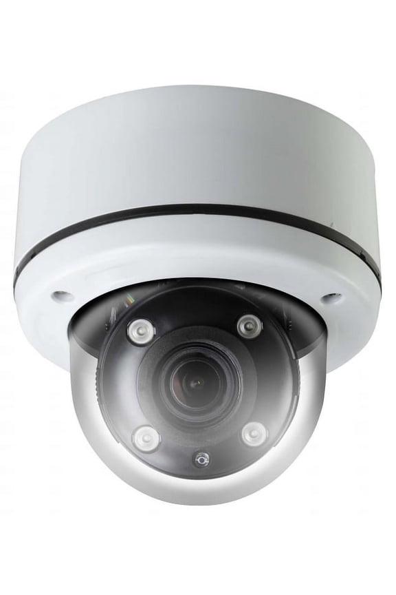 TIV MB5332V-W HD-TVI 5MP IR Vandal DOME Camera 2.8-12mm Motorized, 4 COB IR LED 12V DC