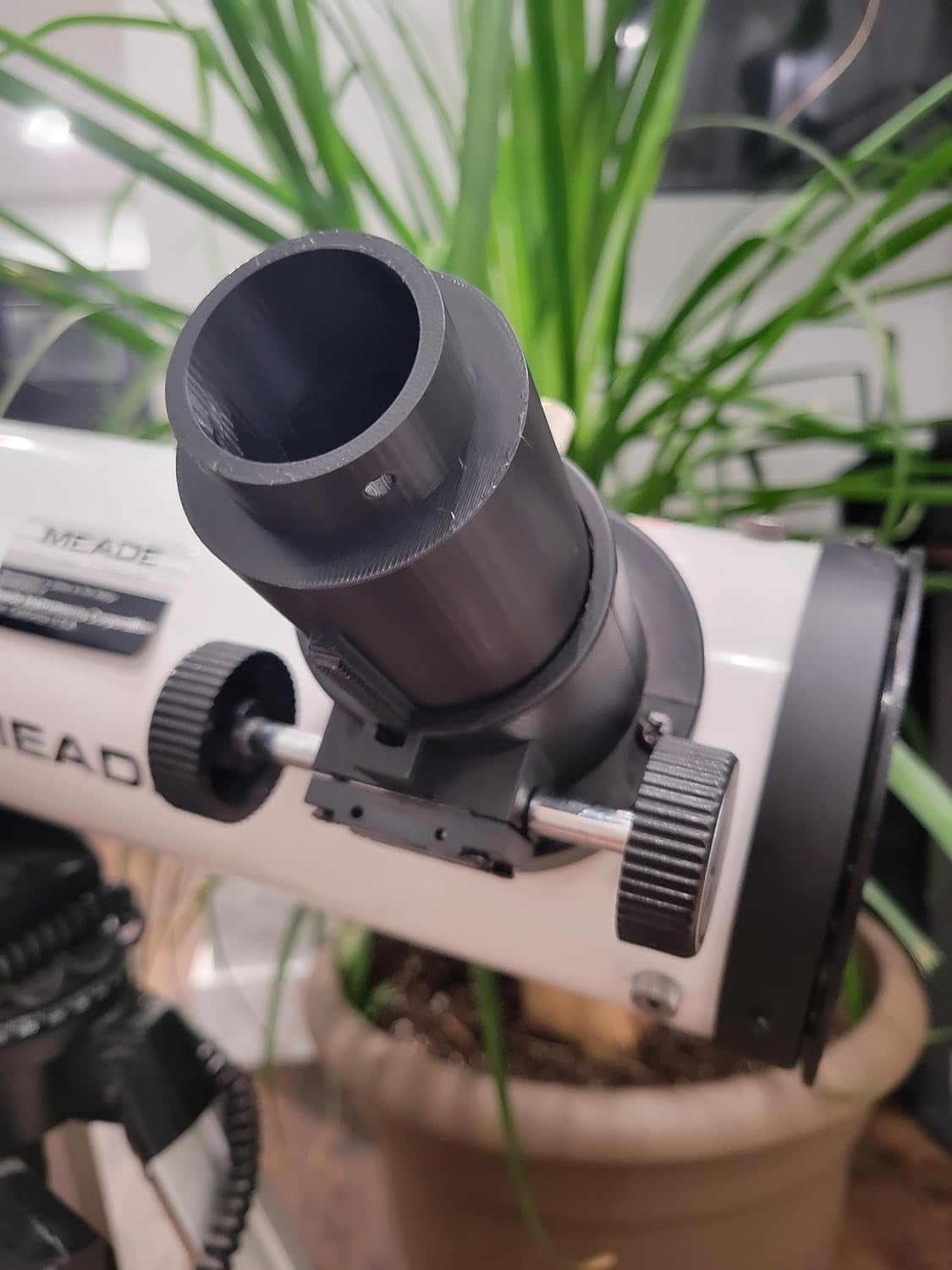 Eyepiece Holder for Meade DS-114AT Autostar Telescope - 2" Replacement Gear for Meade DS114-3D Printed by Sungaze Coffee