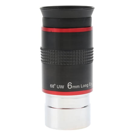 Eyepiece Lens .25" Reflector Refractor Fully Multi-coated Film Higher View Magnification Brightness 6mm Length