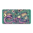 thumbnail image 1 of Eyes And Teeth Aluminum License Plate| License Plate 12" X 6" Fits Any Car, Truck, SUV, RV, or Trailer | Made in The USA, 1 of 3