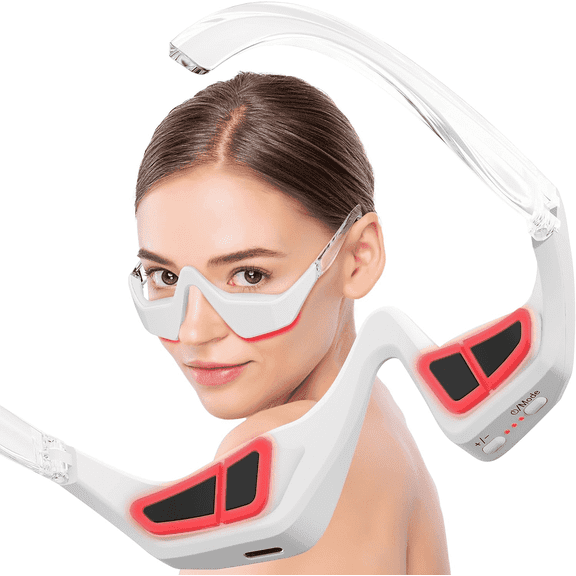 Eyes Light-Weight Eye Massager for Reducing Dark Circles and Puffiness, Smoothing Fine Lines