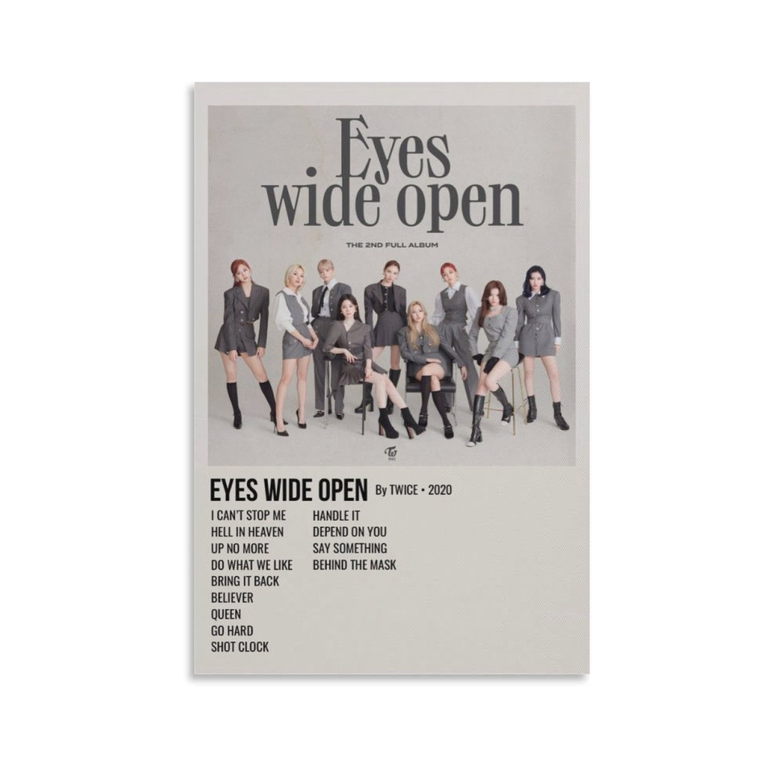 Eyes Wide Open Canvas Poster Print Bedroom Decoration Landscape Canvas