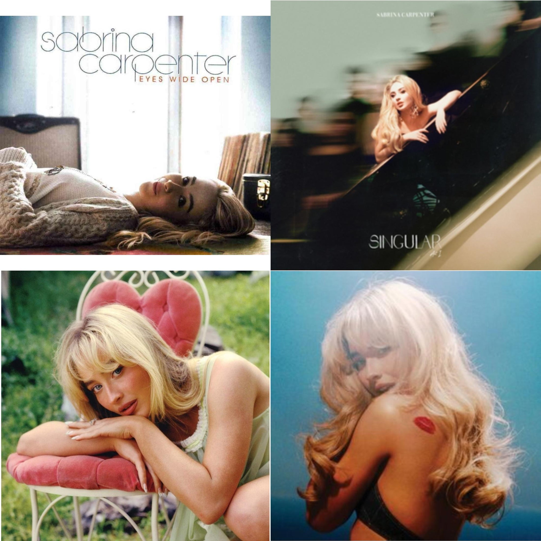 Eyes Wide Open & Singular: Act I & Short N Sweet (Alternate Cover) & Short N Sweet (X) (Deluxe Edition) [CD Bundle]