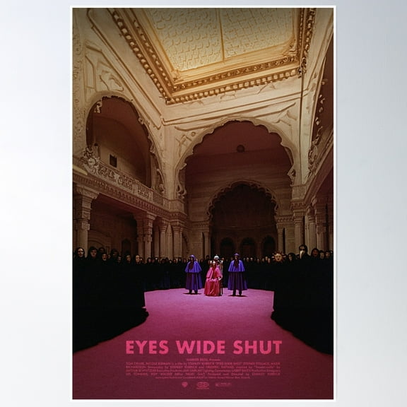 Eyes Wide Shut Movie Poster Poster Wall Art, Modern Wall Decor, 8x12 UNFRAMED