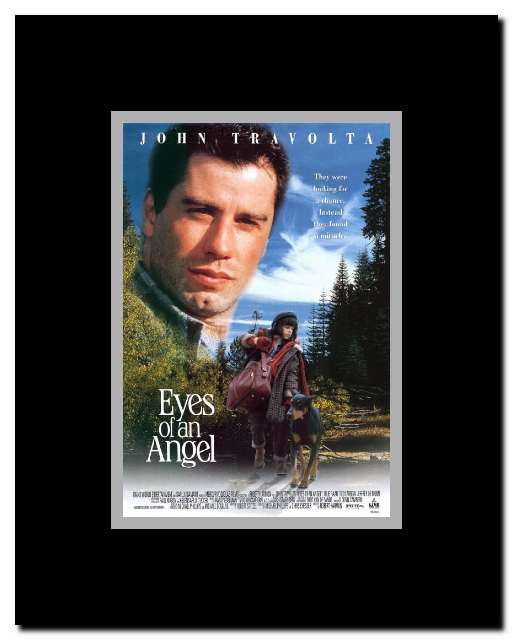 Eyes of an Angel Framed Movie Poster
