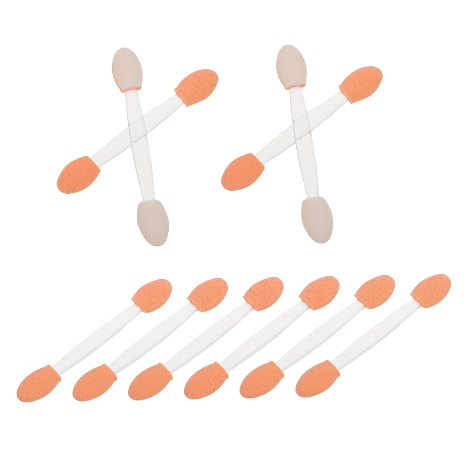 Eyeshadow Applicator Brush. 100pcs Double Ended Eyeshadow Brush Eye