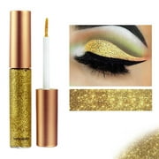 Eyeshadow Big Sale！Himery Glitter Liquid Eyeliner Metallic Shimmer Eyeshadow Liquid Eyeliner 5Ml Eye Shadow Solution B