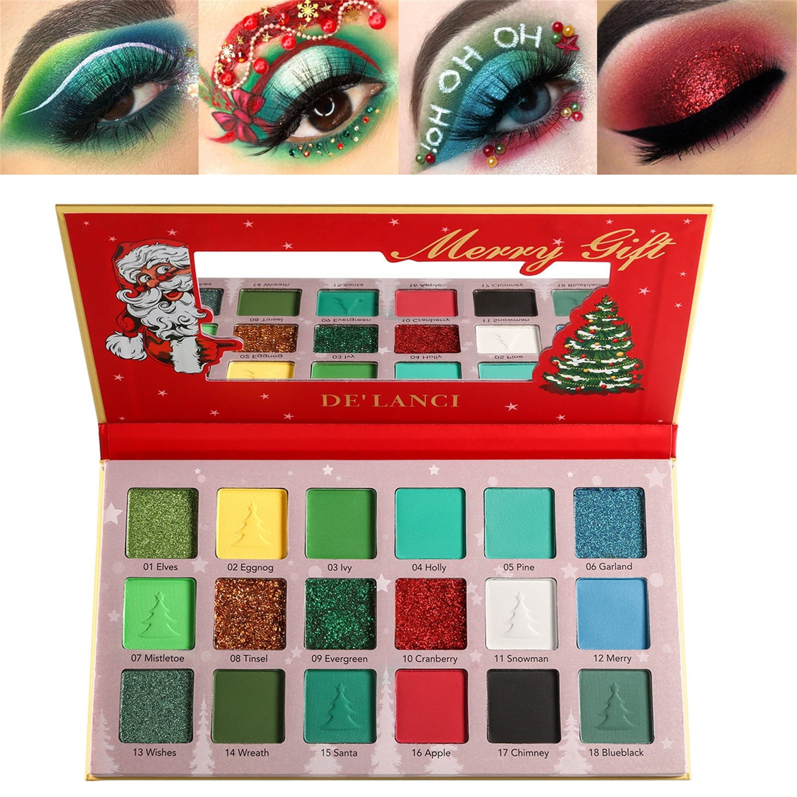 Eyeshadow Blue Eyeshadow Christmas Blue Purple Makeup 18 Highly ...