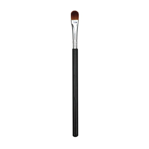 Eyeshadow Brush, Foundation Eyeshadow Makeup Brush with Dense Rounded Natural Hair, Professional Shader, 5.2 inch, Black