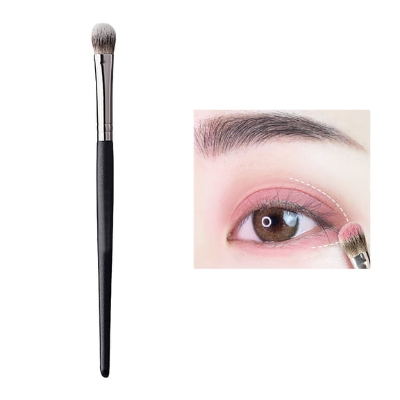 Eyeshadow Brush Small Brush Flat Blending Precision Crease Applicator for Crease Eye Makeup Pro-Grade Tool for Detailed Eye Shadow Application and Seamless Blending without Effort