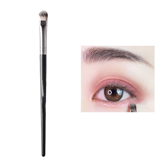 Eyeshadow Brush Small Flat Crease Applicator for Precision Crease Eye Makeup Tool in Eyeshadow Set