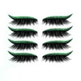 thumbnail image 1 of Eyeshadow, Eyeliner, Eyelash Stickers Awwp Clear Out Stock 2 in 1Reusable Eyeliner and Eyelash Stickers Reusable Eyeliner Stickers Eyelashe， False Eyelashes Green Eyelashes, 1 of 2