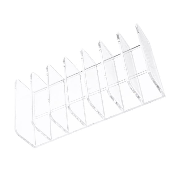 USHOBE Cosmetics Display Rack Acrylic Transparent 1Pack 6.7X4.9X1.6In