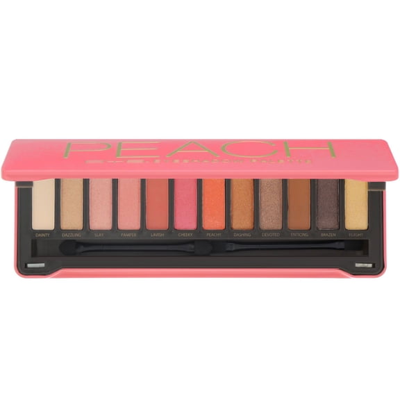 Eyeshadow Palette (12x Eyeshadow 2x Applicator) - Peach 0.42oz