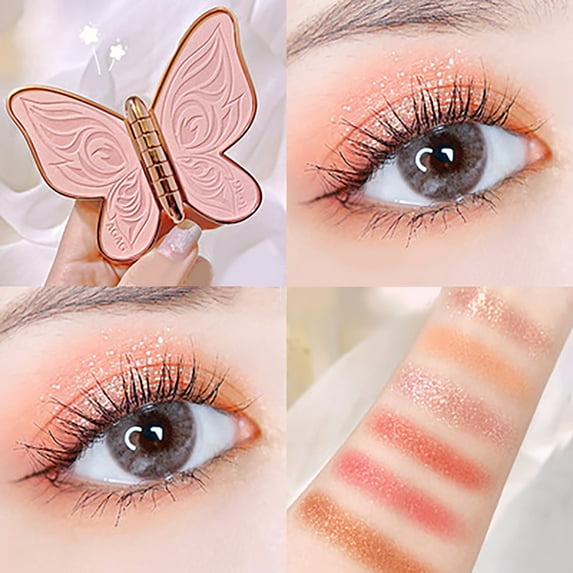 Eyeshadow Palette, Glitter Eye Makeup, Long-Lasting Super Pigmented Pearly Sequins, Portable Size Travel Friendly, Easy To Carry for Parties Weddings Daily Use