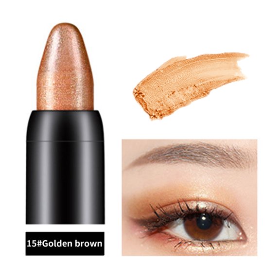 Eyeshadow Pen Long Lasting Pearlescent Highlighter Pen Silky Smooth Application Natural Blush Effect Sparkling Pearl Finish Makeup Essential
