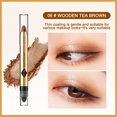 thumbnail image 1 of Eyeshadow Stick, Double Ended Eyeshadow Pen, Long Lasting High Pigment Eye Makeup with Built In Sponge Brush, Creamy Smooth Blendable Texture for Easy Application, 1 of 4