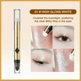 thumbnail image 1 of Eyeshadow Stick, Double Ended Eyeshadow Pen, Long Lasting High Pigment Eye Makeup with Built In Sponge Brush, Creamy Smooth Blendable Texture for Easy Application, 1 of 4