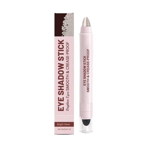 Eyeshadow Stick Eye Brightener Stick Built-in Brush Creamy Eye Makeup Waterproof Long Lasting Glitter Highlighter Eye Liner Pencil Sombra de ojos - Eyeshadow