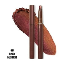 Eyeshadow Stick, Highlighter Eyeshadow Stick, Shimmering Eyeshadow, Waterproof and Long-Lasting, Lightweight and Fine Shimmer Eyeshadow Pen