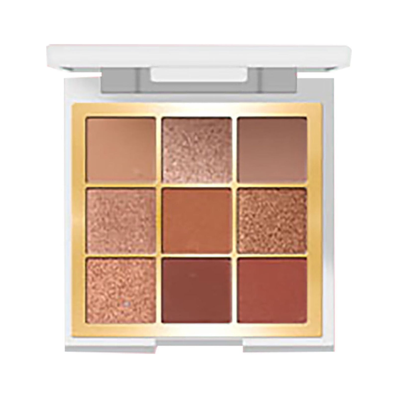 Taupe Color Set for Neutral Ultra Makeup Includes Brown Texture Mirror And Rich Shades Eyeshadow And Christmas Velvet Gifts Blending Abs Great Eyeshadow A Travel
