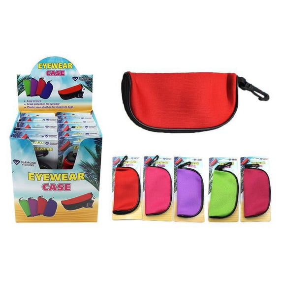 Eyewear Case with Clip - CASE OF 24