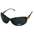 thumbnail image 1 of Apple Bottoms Womens Rectangle Plastic Sunglass Black Tortoise, Smoke Lens #8 2, 1 of 6