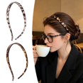thumbnail image 1 of Eyewear Headbands Non No Pressure Leopard Print Hairband Comfortable Glasses Headbands for Women Fashion Hairbands, 1 of 7