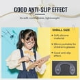 thumbnail image 1 of Eyewear Nose Pads 5PC Comfy Silicone Conjoined Eyeglasses Pads DIY Sunglasses,Clear,28mm, 1 of 9