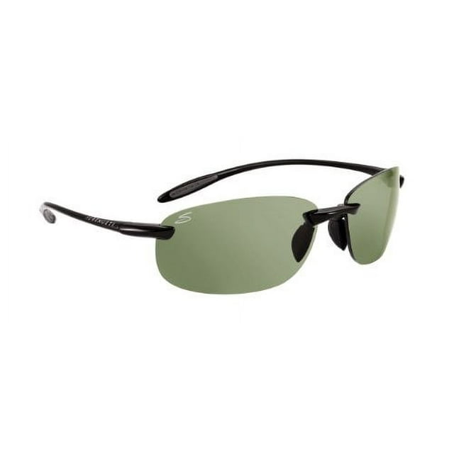 Eyewear Sunglasses 7318 Nuvino Sport Sunglasses Shiny Black Frame