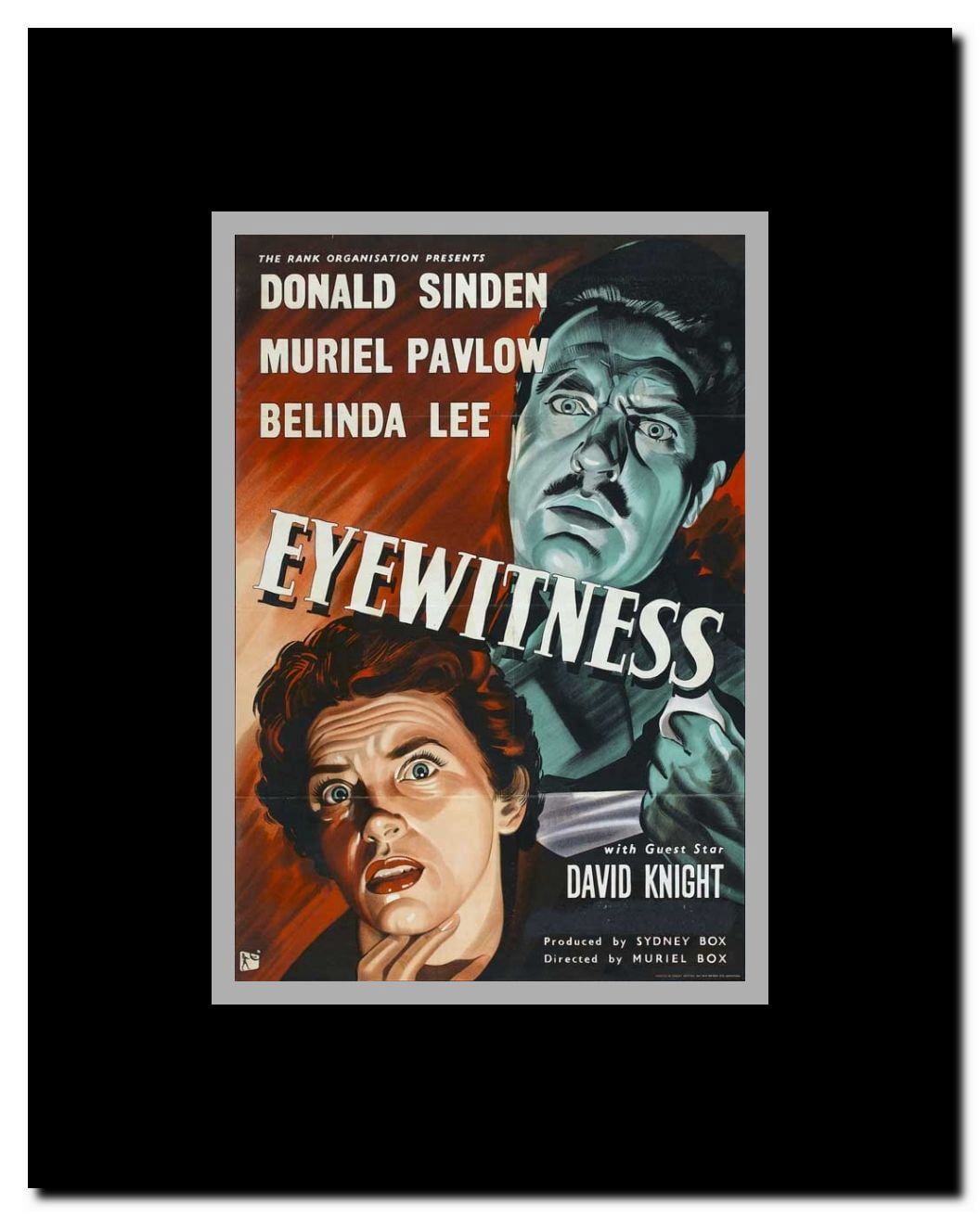 Eyewitness Framed Movie Poster