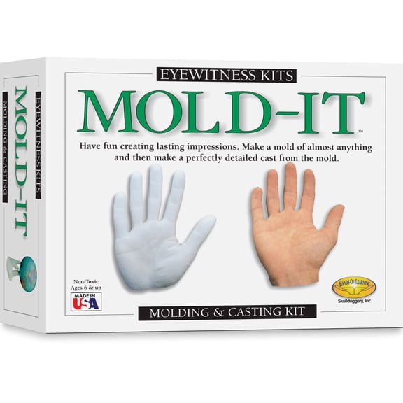 Eyewitness Kits Mold-It Perfect Cast Mold Cast, Display and Learn Craft Kit