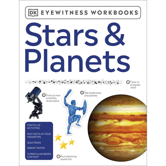 Pre-Owned Eyewitness Workbooks Stars & Planets (Paperback) 0744034566 9780744034561