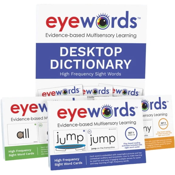 Eyewords - Teaching Cards and Dictionary Combo, Words 1-150