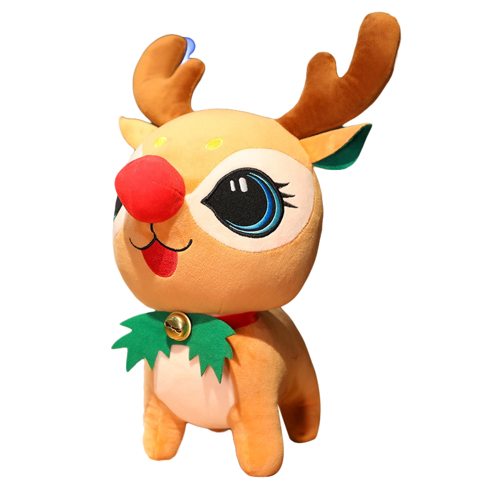 Eyicmarn Christmas Reindeer Plush Toy Cute Elk Stuffed Animal Deer