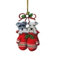 thumbnail image 1 of Eyicmarn Christmas Tree Ornament: Adorable Dog Design, 1 of 8