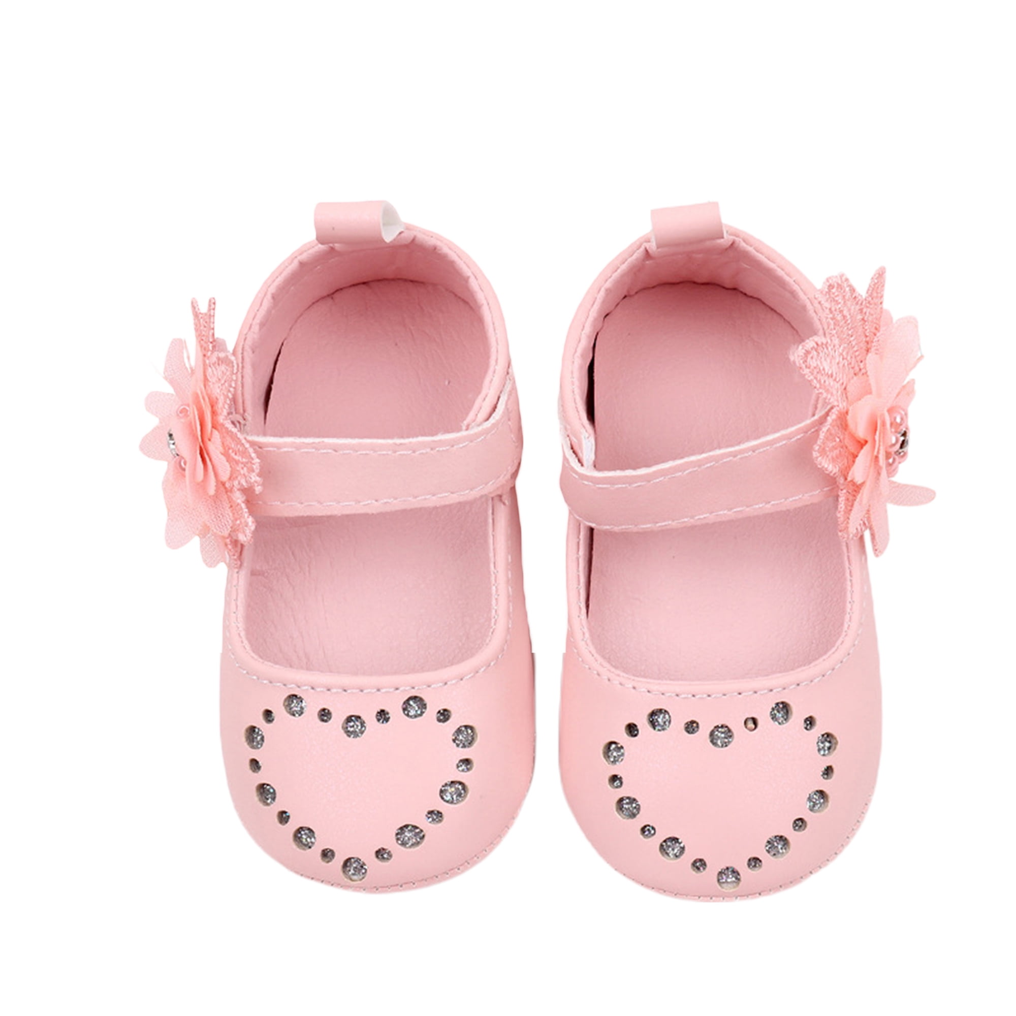 Baby Toddler Girls Black Eyelet Design Mary Jane Trendy Shoes Size 1-7 main image 0