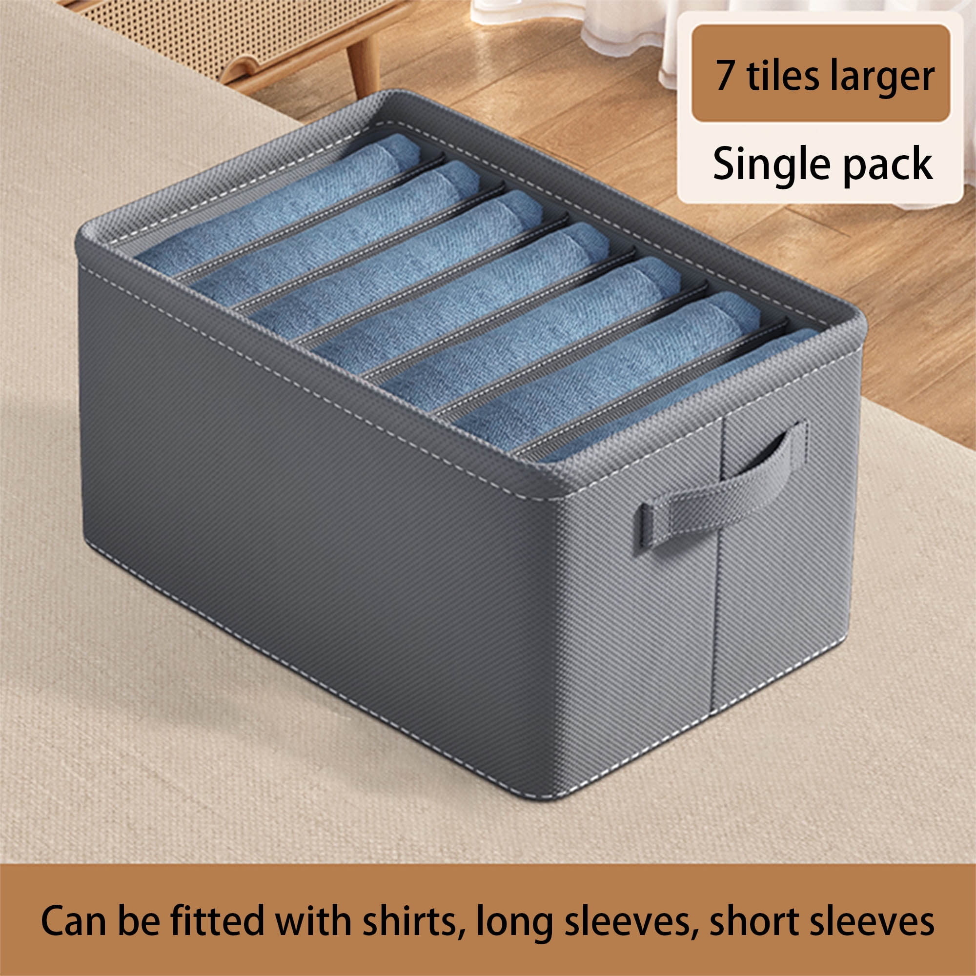 Eyicmarn Jeans Organizing Box Wardrobe Clothes Organizer 6/7/9