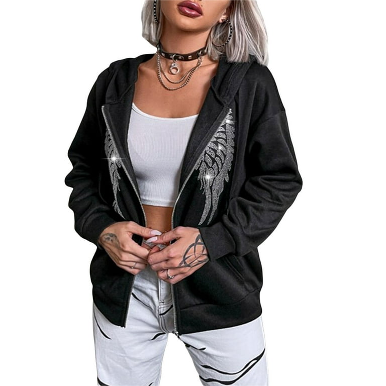 Ladies black spring jacket store