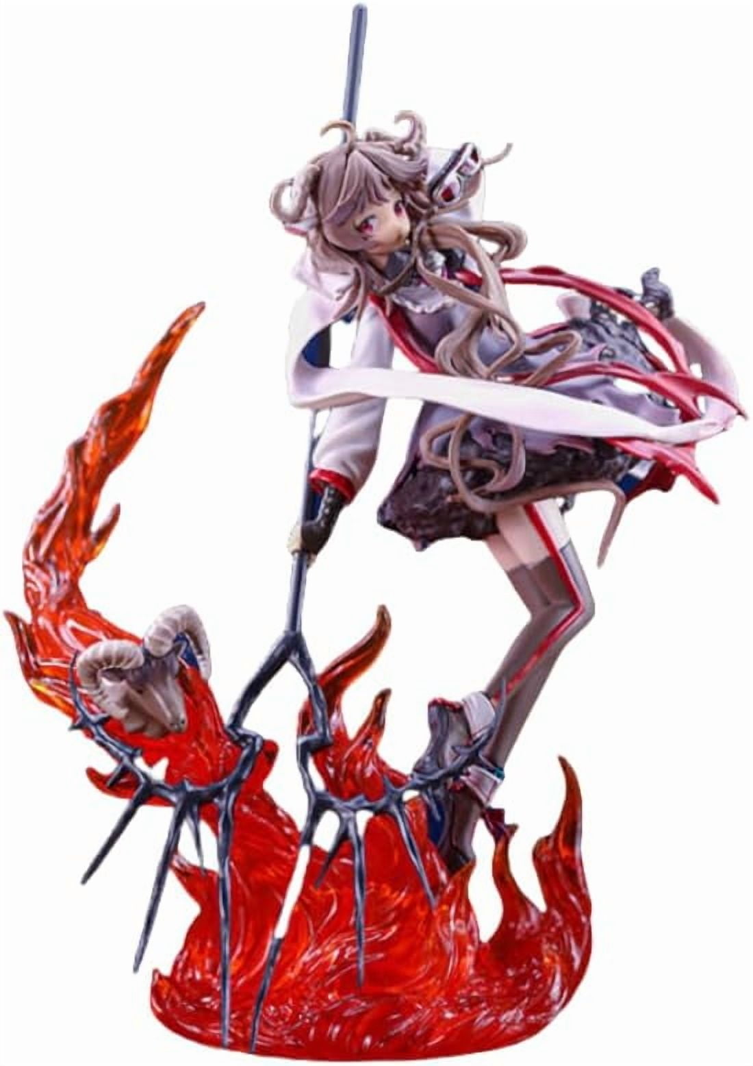 Eyjafjalla Figure Standing Fighting Eyjafjalla Action Figures 30cm/11.8inch PVC Characters Collectible Handicrafts Souvenirs for Anime Fans Gifts