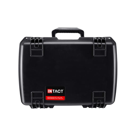 Eylar 20in Intact Premium Series Waterproof Hard Casew/Foam, Black