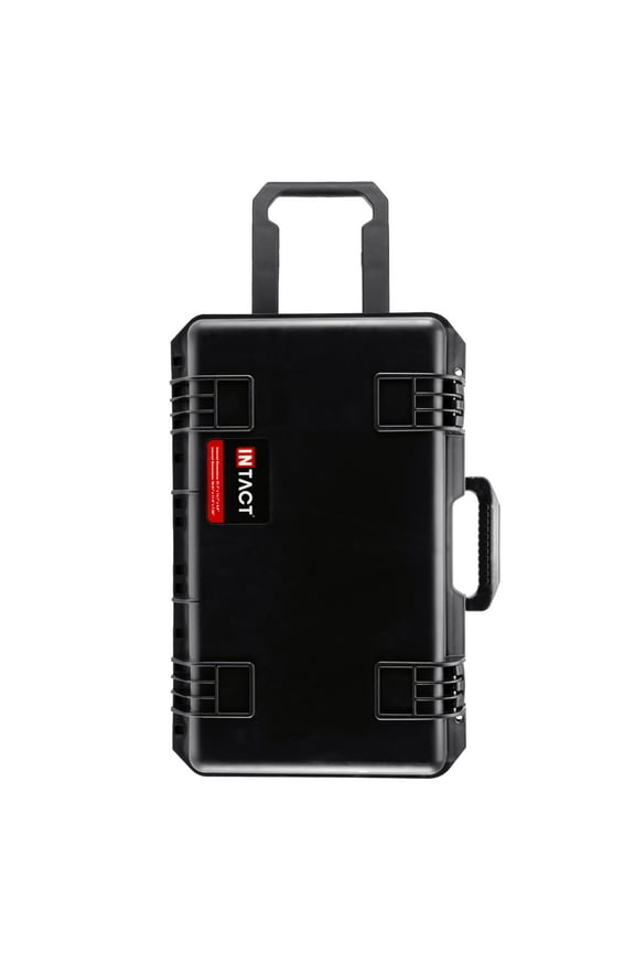 22 Inch Intact Premium Series Hard Rolling Carry-On Travel Case, Lightweight and Durable Design with Foam