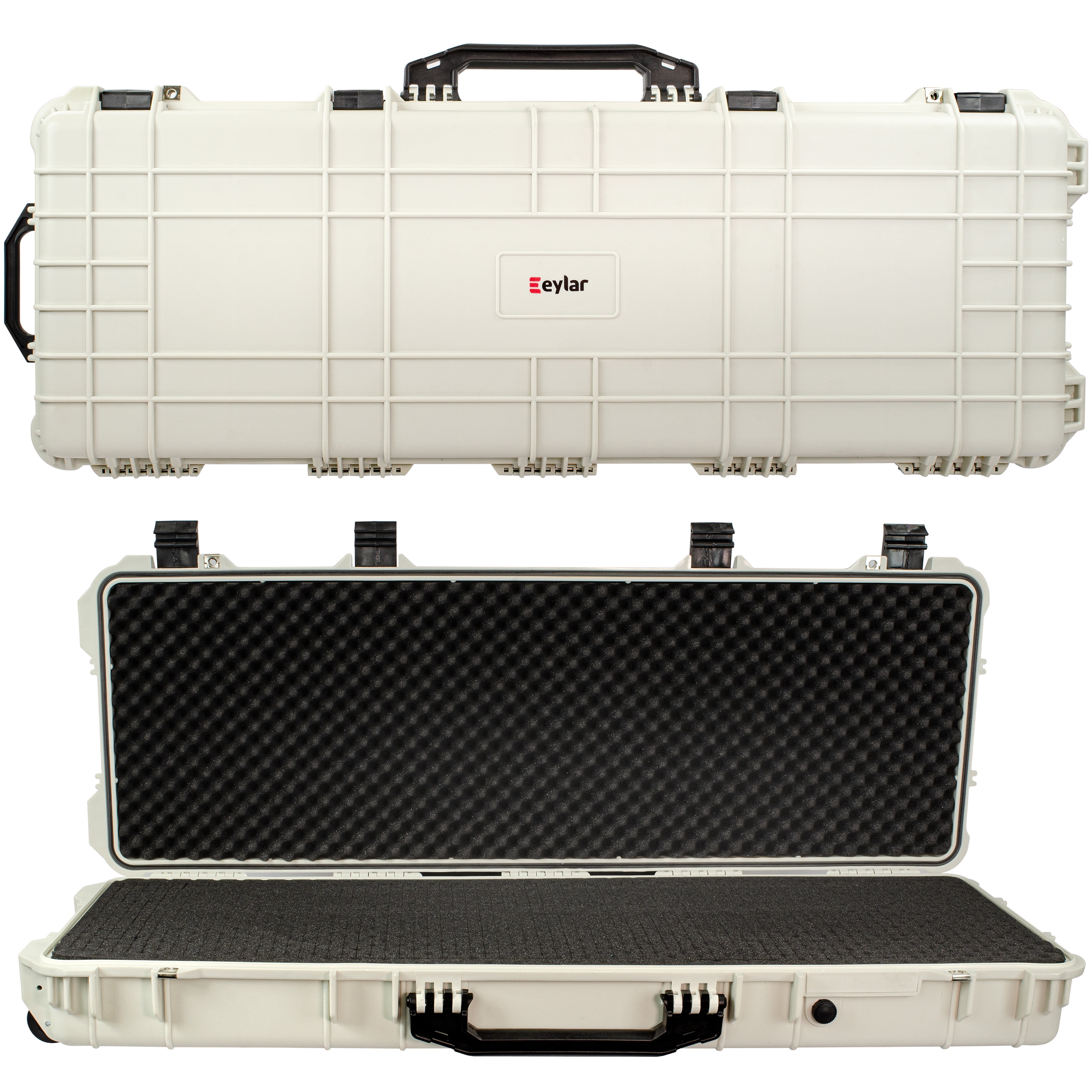 Eylar 44in Protective Roller Rifle Case Waterproof & Shock Proof w/ Foam by Eyla