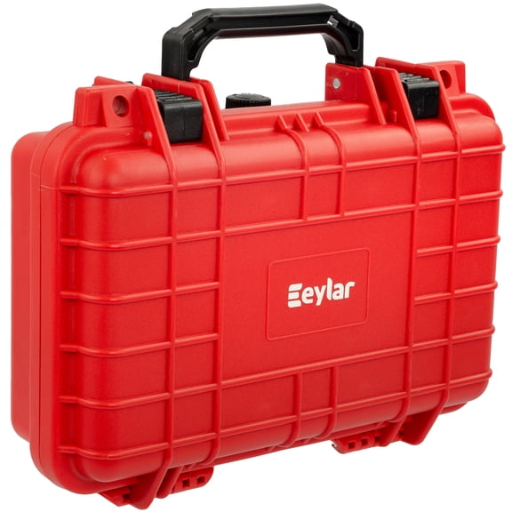Eylar Hard Case Water & Shock Proof with Foam TSA Approved 11.6 Inch 8.3 Inch 3.8 Inch (Red)