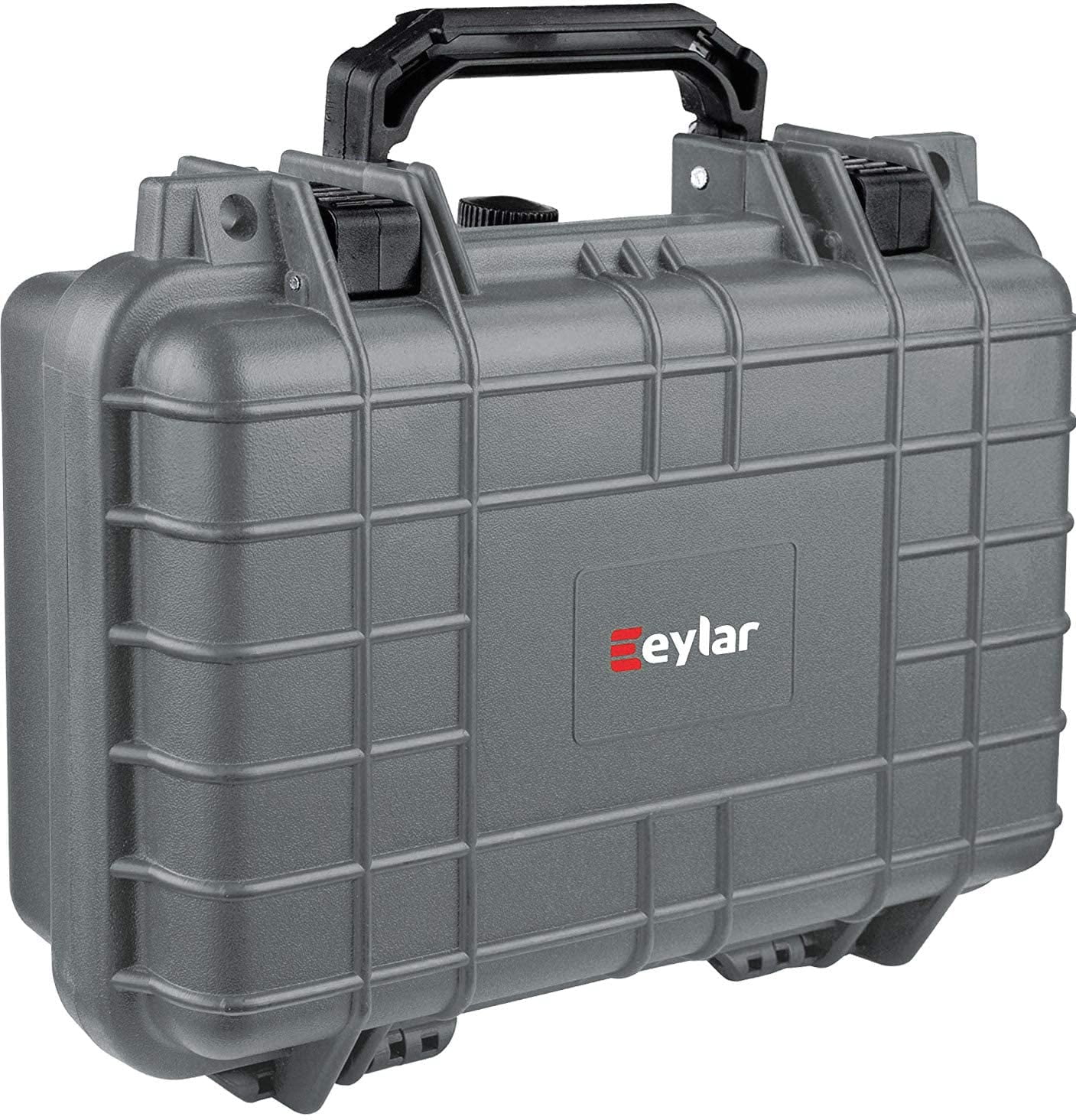 Eylar Protective Gear and Camera Hard Case Water & Shock Proof w/Foam Gray