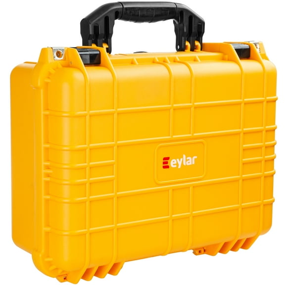 Eylar Standard 16" Gear, Equipment, Hard Camera Case Waterproof with Foam TSA Standards