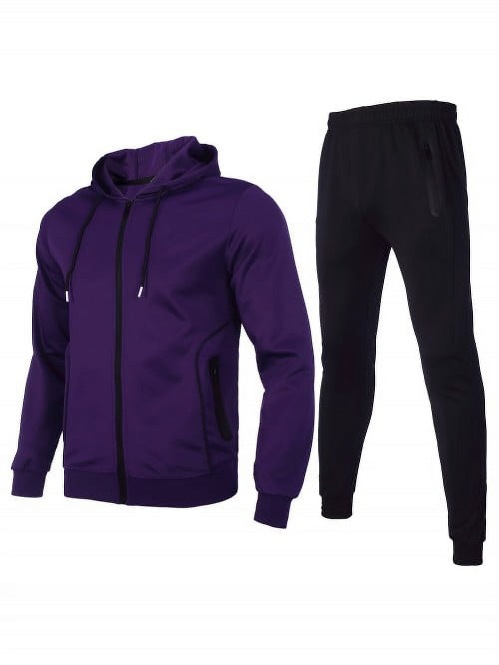 Eylhot Men's Tracksuits 2 Piece Hoodie Sweatsuits Sets Outfits Athletic