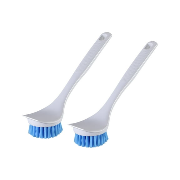 Eyliden 2-Pack Pot and Pan Cleaning Brush with Non-Slip Handle, Blue, 2 Total Count