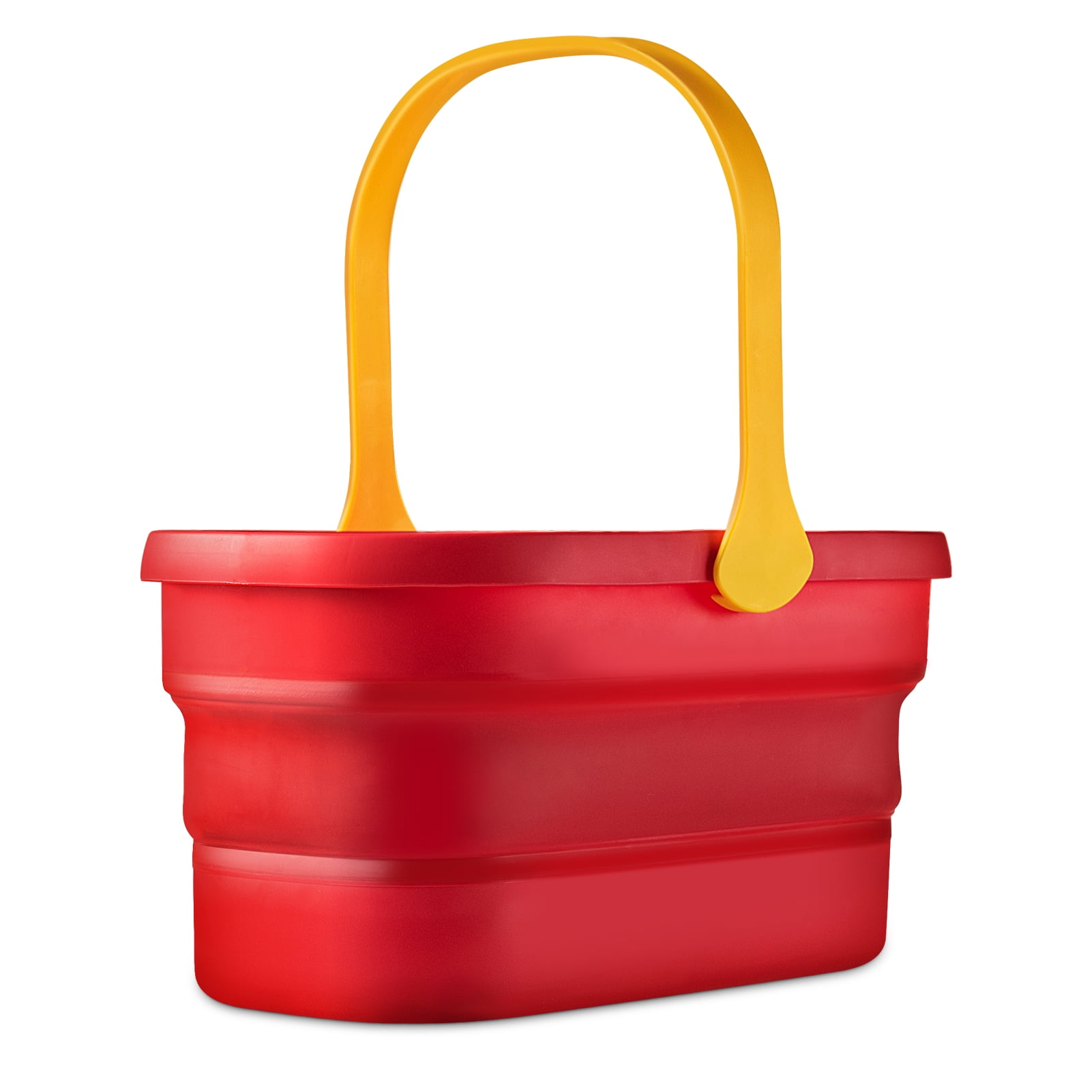 Household Essentials Bucket Caddy Red/black : Target