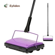 Eyliden Manual Dog Floors Broom, Multisurface Sweeping, Dust Pan for Home Office, Carpets, Rugs, Pet Hair, Dust Cleaning